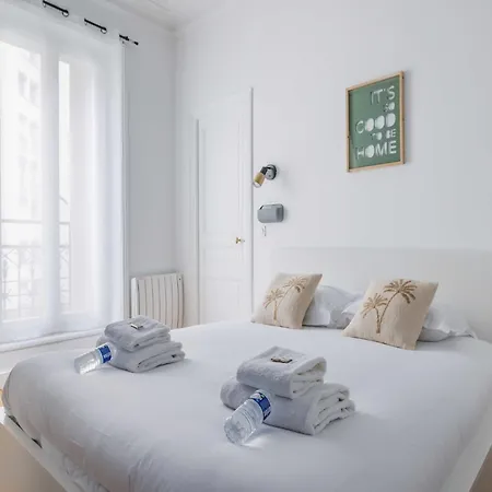 Appt Cosy 1bdr 2 P Proche Buttes Chaumont Daire Paris