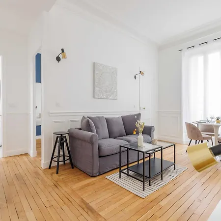 Appt Cosy 1bdr 2 P Proche Buttes Chaumont Daire